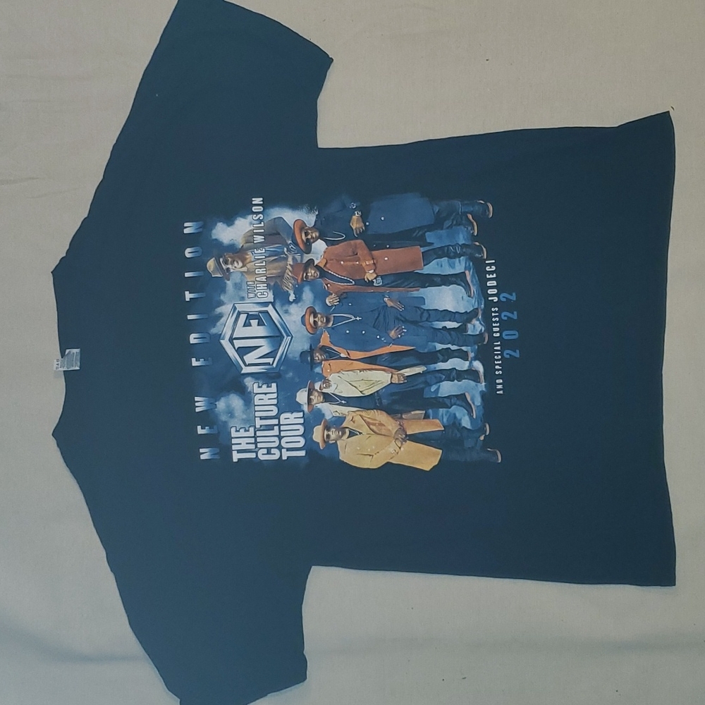 New Edition The Culture Tour 2022 graphic tee